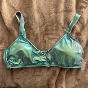 Holographic bikini top